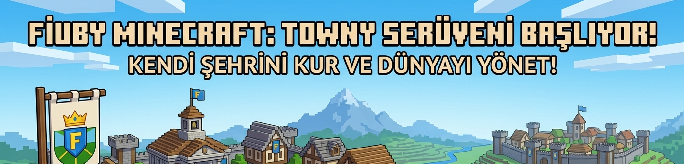 Fiuby Minecraft: Towny Serüveni Başlıyor!